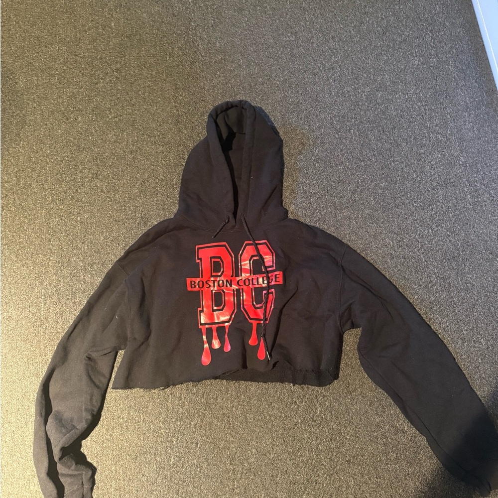 Boston College Cropped Hoodie